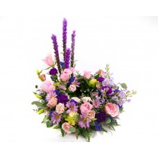 Peaceful Pastels Urn Wreath